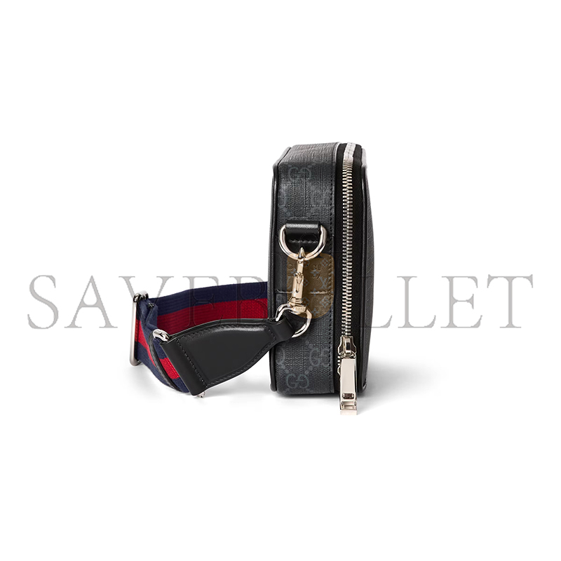 GUCCI GG BLACK SMALL SHOULDER BAG ‎792456 (22.5*14*7.5cm)